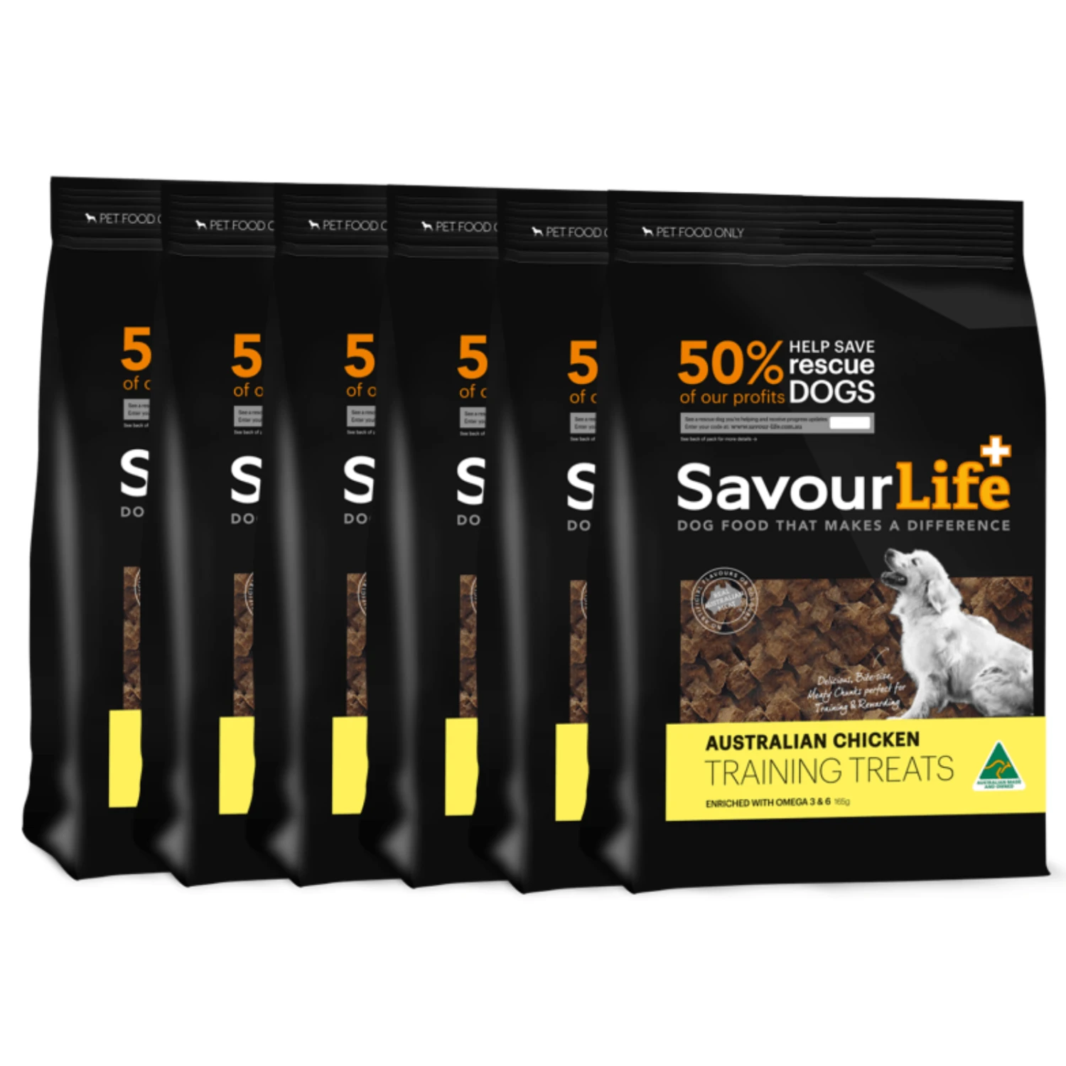 Savourlife Healthy Dog Treats | Chicken Training Treats 6 Pack 3 Savourlife Healthy Dog Treats | Chicken Training Treats 6 Pack