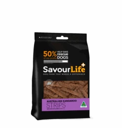 Savourlife Healthy Dog Treats | Kangaroo Strips