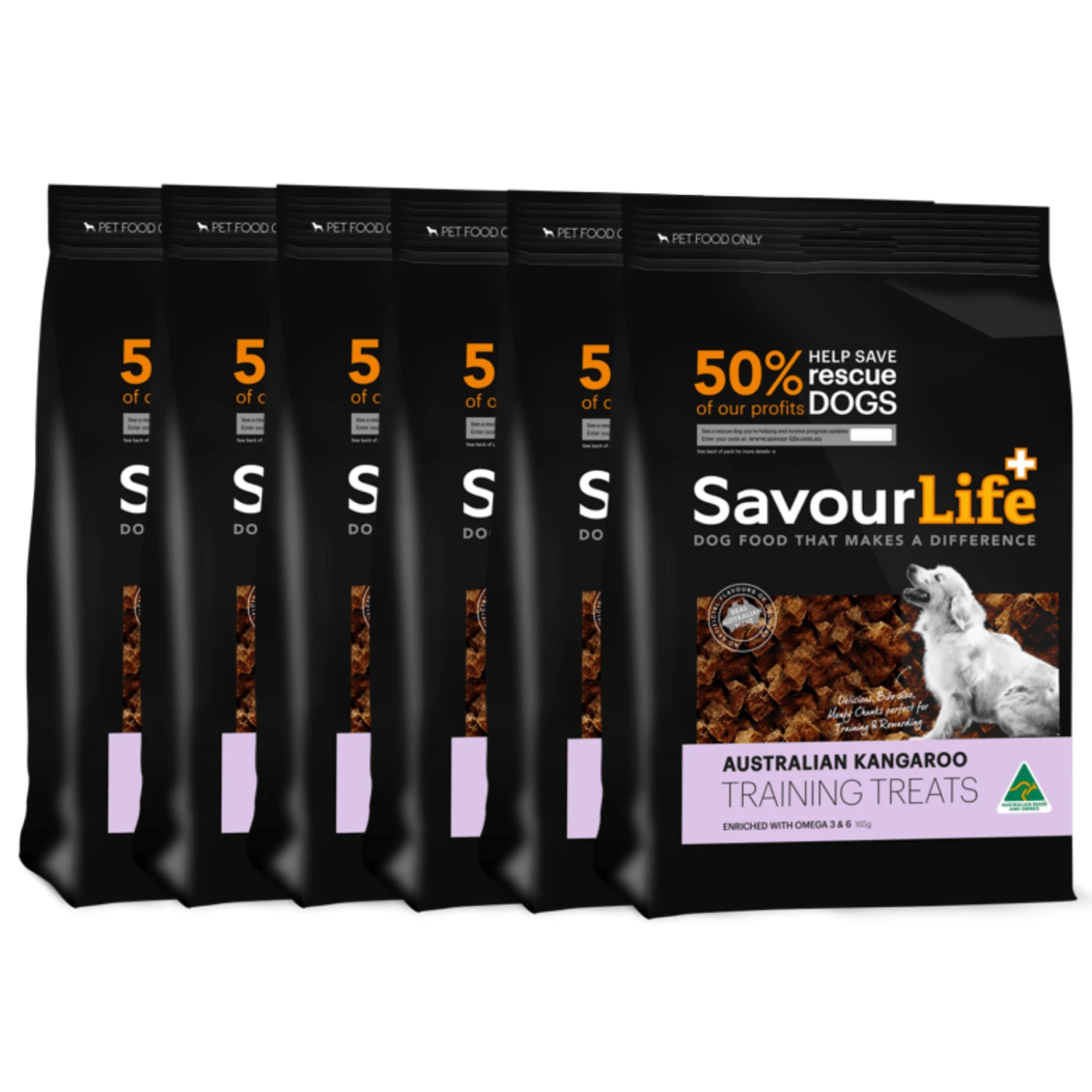 Savourlife Healthy Dog Treats | Kangaroo Training Treats 6 Pack 3 Savourlife Healthy Dog Treats | Kangaroo Training Treats 6 Pack