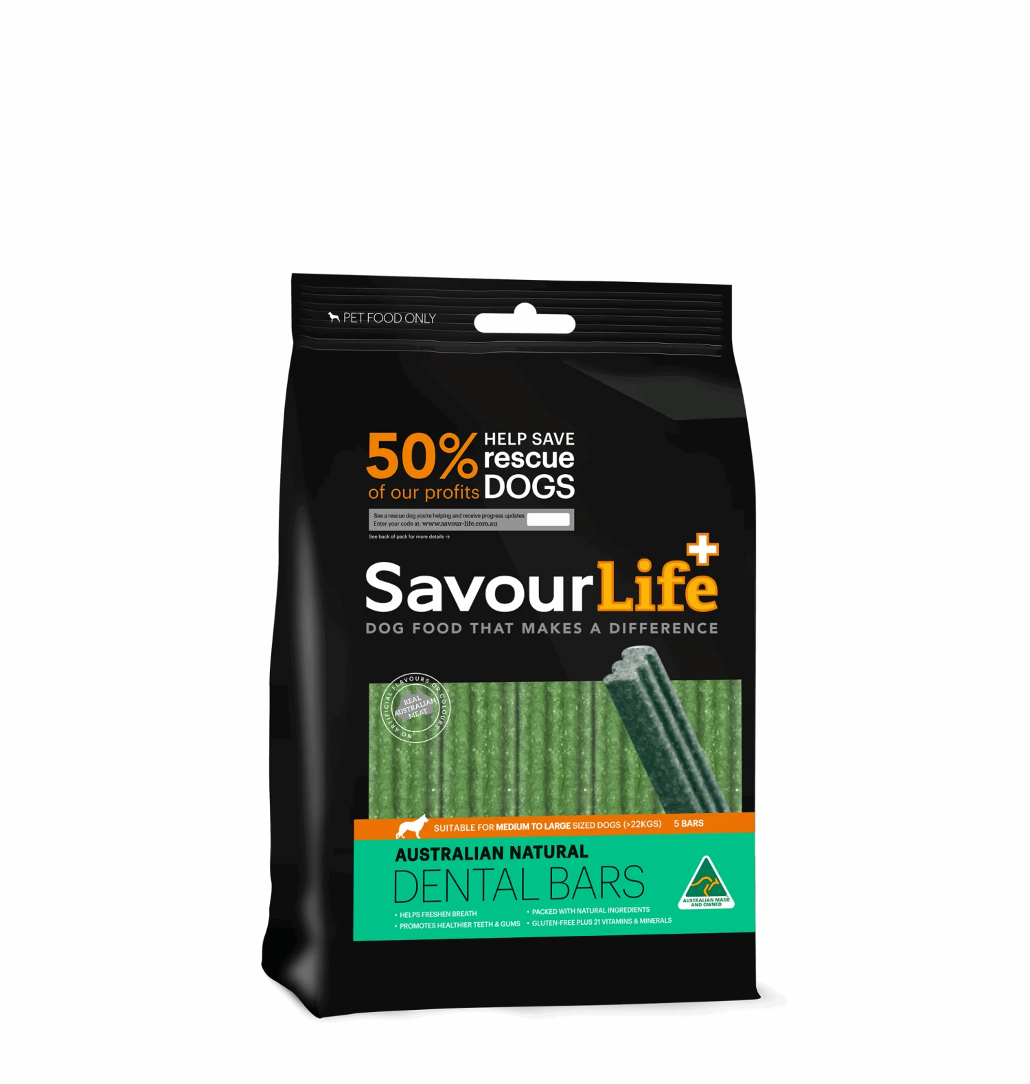 Savourlife Natural Dog Dental Chews | Medium To Large Dogs 3 Savourlife Natural Dog Dental Chews | Medium To Large Dogs