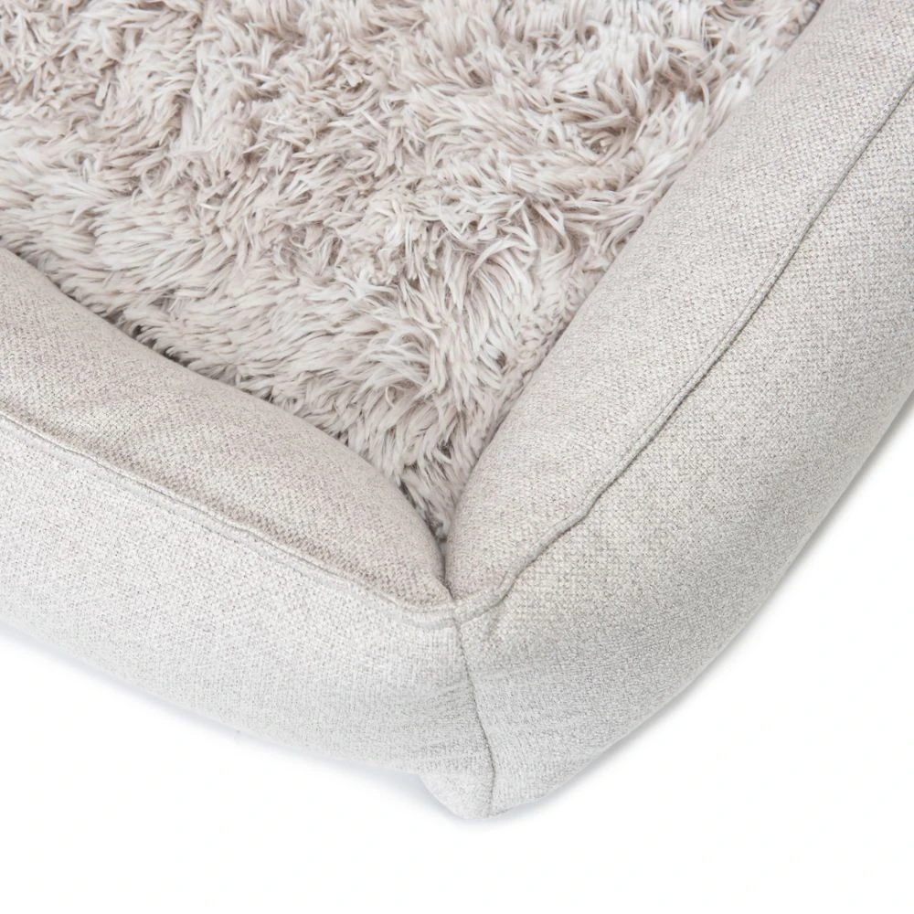 Dog Lounger Bed, Aspen Faux Fur 5 Dog Lounger Bed, Aspen Faux Fur - Image 4
