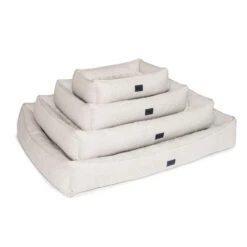 Orthopedic Dog Lounger Bed, Aspen Faux Fur -Petkit Shop spgdlaort 6