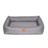 Orthopedic Ripstop Dog Lounger Bed, Steel Grey -Petkit Shop spgdlrort main