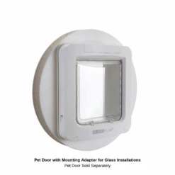 Sureflap Pet Door Glass Mounting Adaptor -Petkit Shop sure petcare containment sureflap pet door glass mounting adaptor 31862374203591