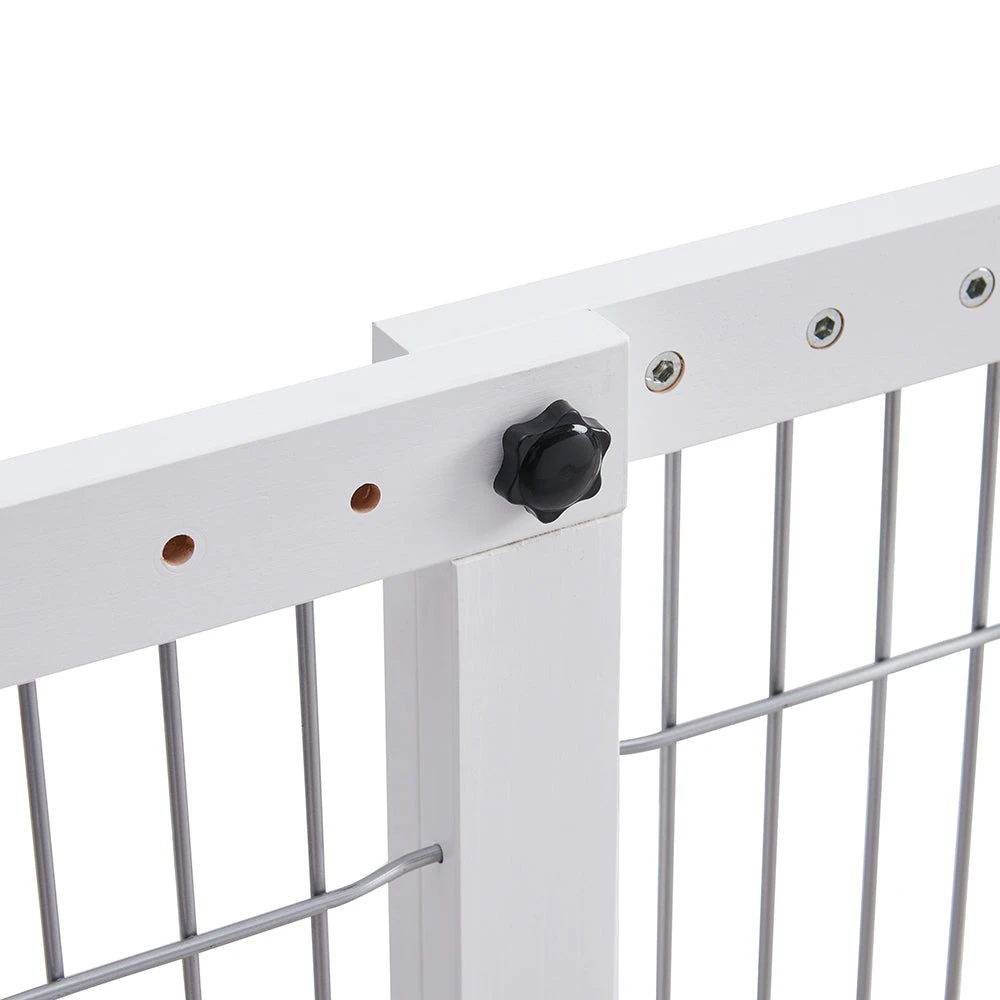 Freestanding Retractable Dog Barrier With Gate 13 Freestanding Retractable Dog Barrier With Gate - Image 11