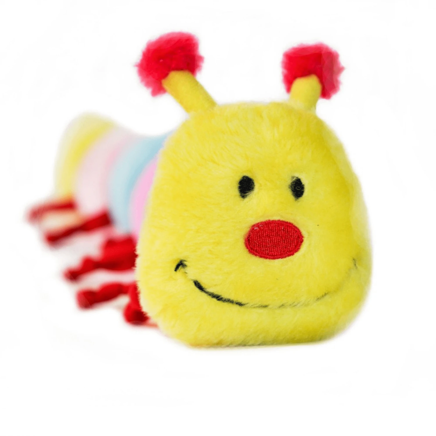 Zippy Paws Long Caterpillar Dog Squeaker Toy 3 Zippy Paws Long Caterpillar Dog Squeaker Toy